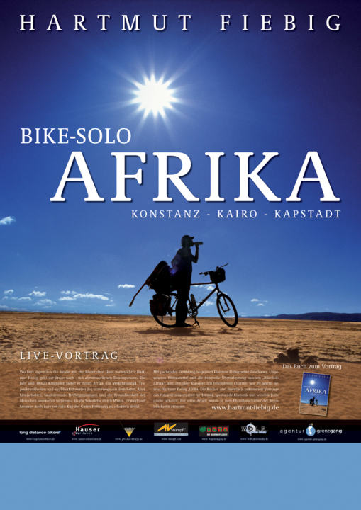 Plakat - Bike Solo Afrika